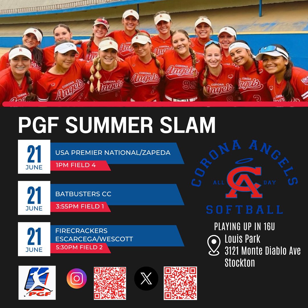 Molly Roseen (@mollyroseen_28) on Twitter photo Iβm so excited to compete with my team this weekend! LETβS GO!
πβ€οΈπ
<a href="/CASnobarAtlee28/">Corona Angels Snobar / Atlee 2028</a> <a href="/tarynatlee_/">Taryn Atlee π΅π</a> <a href="/JessicaVentoza/">Jessica Ventoza</a>
<a href="/Utah_Softball/">Utah Softball</a> <a href="/kaija_gibson/">Kaija Gibson</a> <a href="/paigeparker008/">Paige Parker</a> <a href="/Courtmartinez9/">Courtney Martinez</a> <a href="/ASUSoftball/">Sun Devil Softball</a> <a href="/hailey_decker_/">Hailey Decker</a> <a href="/Coach_JBloomer/">Coach Josh Bloomer</a> <a href="/coachcbartlett/">Megan C Bartlett</a> <a href="/OregonSB/">Oregon Softball</a> <a href="/MelyssaLombardi/">Melyssa Lombardi</a> Iβm so excited to compete with my team this weekend! LETβS GO!
πβ€οΈπ
<a href="/CASnobarAtlee28/">Corona Angels Snobar / Atlee 2028</a> <a href="/tarynatlee_/">Taryn Atlee π΅π</a> <a href="/JessicaVentoza/">Jessica Ventoza</a>
<a href="/Utah_Softball/">Utah Softball</a> <a href="/kaija_gibson/">Kaija Gibson</a> <a href="/paigeparker008/">Paige Parker</a> <a href="/Courtmartinez9/">Courtney Martinez</a> <a href="/ASUSoftball/">Sun Devil Softball</a> <a href="/hailey_decker_/">Hailey Decker</a> <a href="/Coach_JBloomer/">Coach Josh Bloomer</a> <a href="/coachcbartlett/">Megan C Bartlett</a> <a href="/OregonSB/">Oregon Softball</a> <a href="/MelyssaLombardi/">Melyssa Lombardi</a>