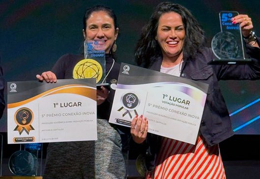 Fiocruz é reconhecida com cinco prêmios em diferentes categorias no 5º Prêmio Conexão Inova, promovido pela rede Conexão Inovação Pública. bit.ly/3FIiUcR