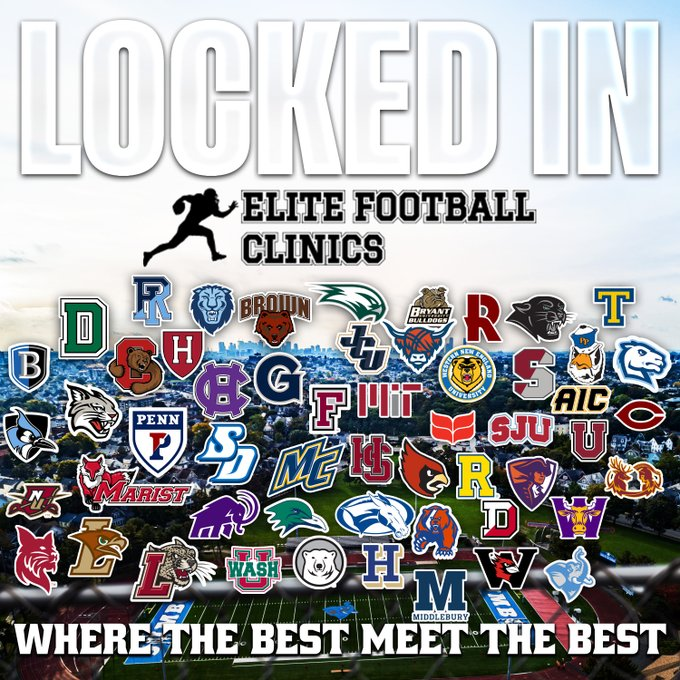 Can't wait for this weekend!   Grateful for the opportunity to compete and connect with so many coaches.  <a href="/EliteFBClinics/">Elite Football Clinics</a> <a href="/Coach_Willey_FB/">Mike Willey</a> <a href="/AFactory_NH/">Athlete Factory</a>