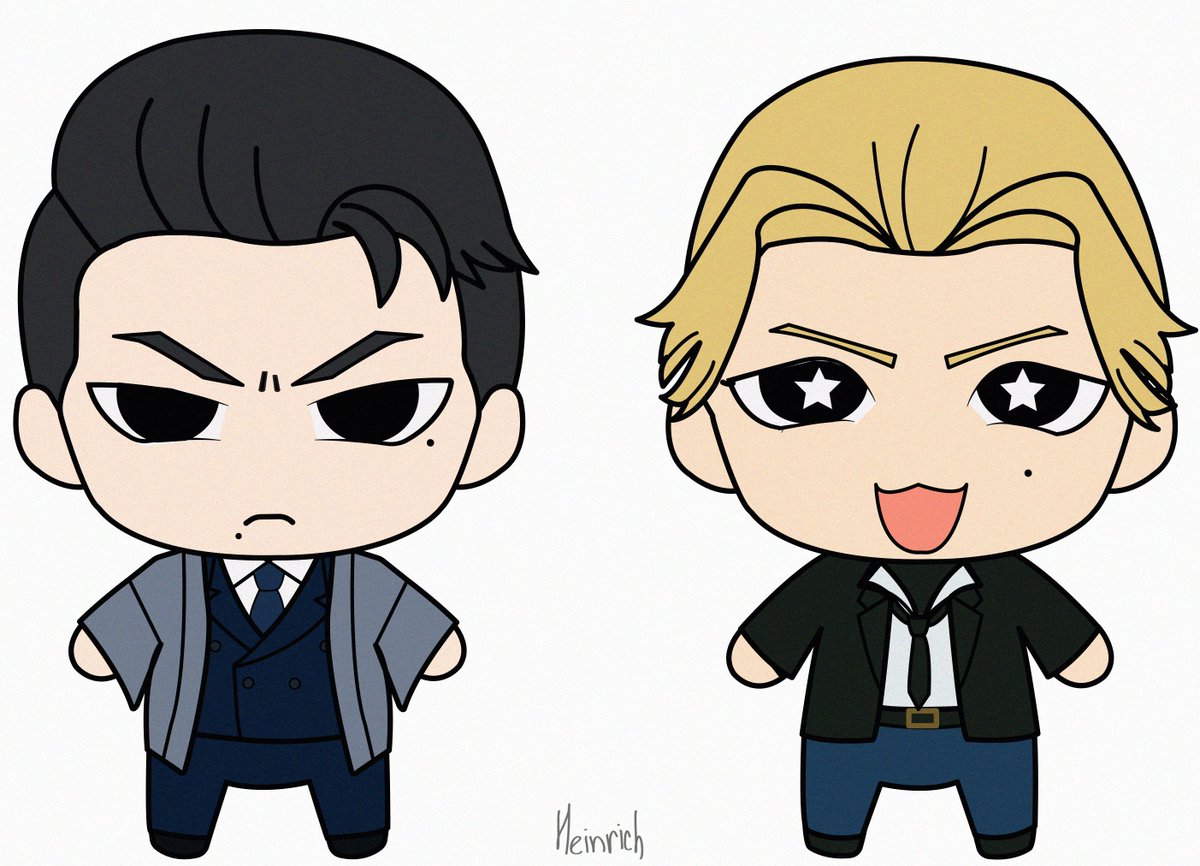 HeinrichII4's tweet image. My oc as a  yakuza plushes

#yakuzaoc