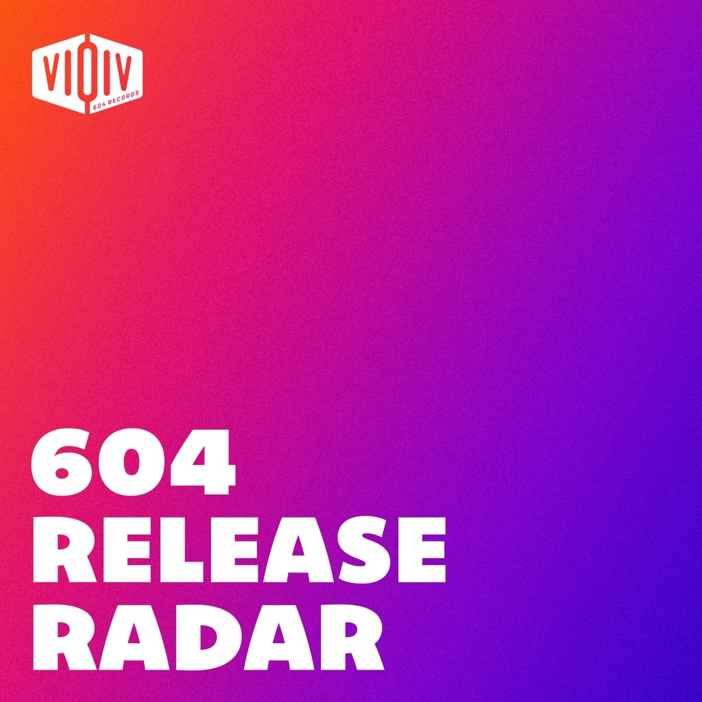 Introducing the 604 Release Radar 🎯⁠
⁠
Your go-to playlist for the freshest drops from the 604 roster — updated weekly with new singles, hidden gems, and artists you need to know. ⁠
⁠
ffm.to/604releaserada…