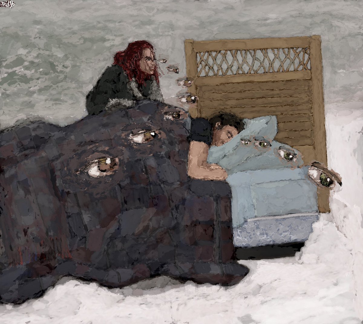 Painting by me titled “Beach Day”

from the 2009 film ‘Eternal Sunshine of the Spotless Mind’