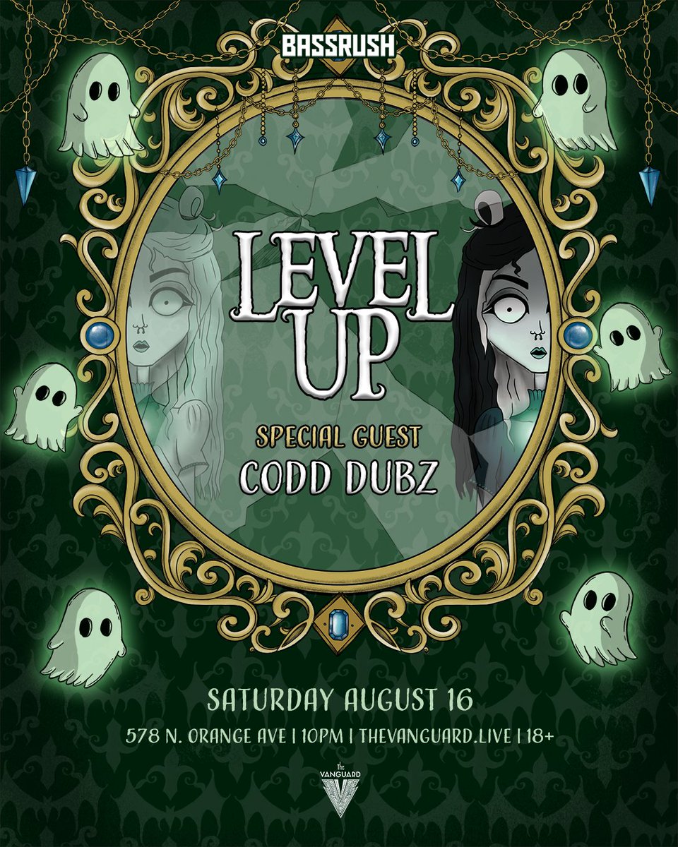 The Vanguard Orlando (@vanguard407) on Twitter photo The bass ritual begins as <a href="/levelupdub/">lil level up 🕸️🕯️</a> is summoned to Orlando on Saturday, August 16, with special guest <a href="/Codd_Dubz/">Codd Dubz🔪🎲</a> is conjuring mayhem alongside her. 🔮🤯
Sign up for presale at the link in our story or → bssrush.co/levelup-orl The bass ritual begins as <a href="/levelupdub/">lil level up 🕸️🕯️</a> is summoned to Orlando on Saturday, August 16, with special guest <a href="/Codd_Dubz/">Codd Dubz🔪🎲</a> is conjuring mayhem alongside her. 🔮🤯
Sign up for presale at the link in our story or → bssrush.co/levelup-orl