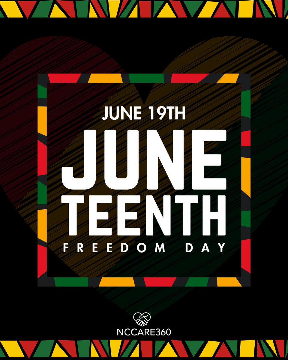 Happy Juneteenth from NCCARE360! Celebrate freedom, culture, and community!

Looking for a community celebration? Join the community in Marion, NC for the 4th Annual Juneteenth Freedom Festival 🎉

🗓 Saturday, 6/21 | ⏰ 4–8 PM
📍 201 Ridley St, Marion, NC 28752