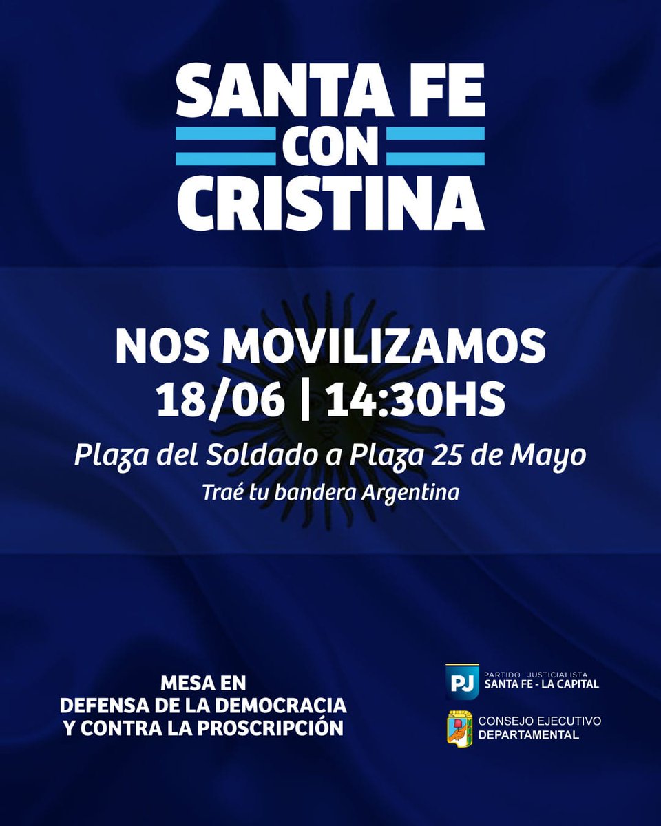Nunca caminaras sola. #VienenPorEllaVamosConElla 
<a href="/CFKArgentina/">Cristina Kirchner</a> 💜✌🏽🇦🇷