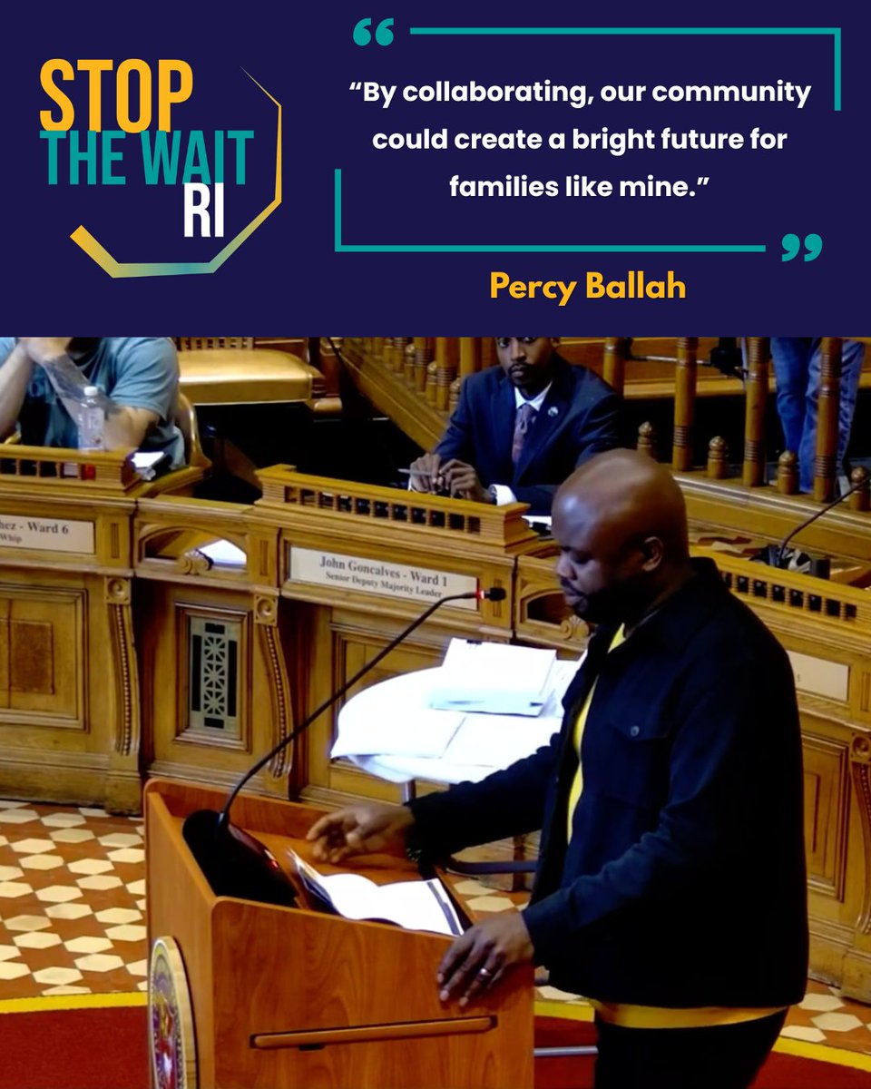 stopthewaitri's tweet image. This Father’s Day, we celebrate our Community Organizing Manager, Percy Ballah!
We celebrate you and all the incredible fathers who step up, speak out, and take action for our communities. 💜
Happy #FathersDay from all of us at #StopTheWaitRI!