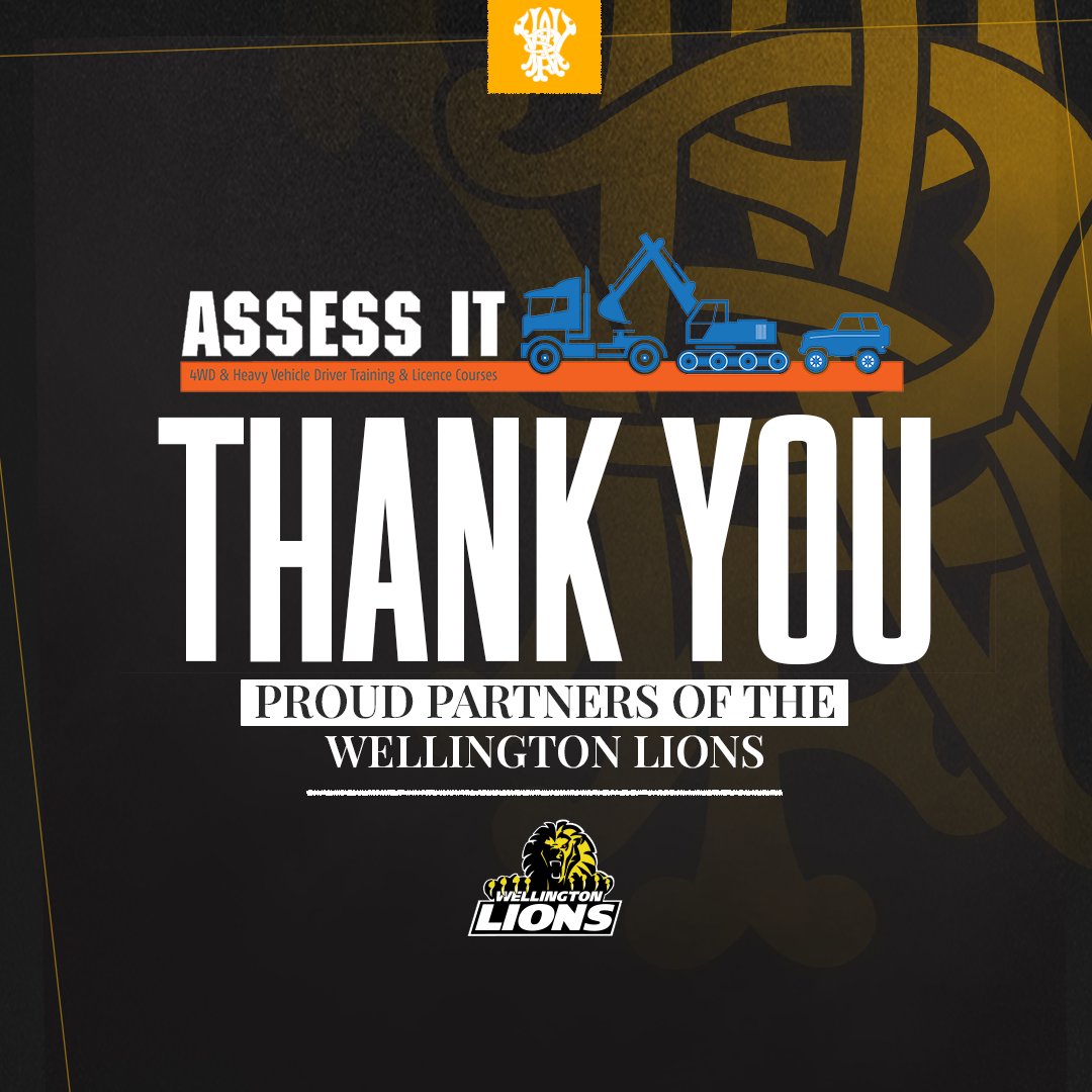 Assess It Backs the Lions in Title Defence

WRFU is pleased to welcome Assess It onboard as a partner for the 2025 season with the Wellington Lions. The Assess It brand will feature on the number 6 jersey as the Lions set their sights on...
Read More - tinyurl.com/42bdwf8m