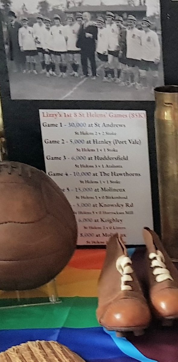 Steve Bolton (@dagenhaminvince) on Twitter photo Exhibition on Friday <a href="/EssexCountyFA/">Essex County FA</a> Awards. Detail of vintage display showing Granny's 85K crowds in her first 8 Games for #StHelens Aged just 16 <a href="/footballandwar/">Football and War</a> <a href="/100BluePlaques/">Steve Bolton</a> Exhibition on Friday <a href="/EssexCountyFA/">Essex County FA</a> Awards. Detail of vintage display showing Granny's 85K crowds in her first 8 Games for #StHelens Aged just 16 <a href="/footballandwar/">Football and War</a> <a href="/100BluePlaques/">Steve Bolton</a>