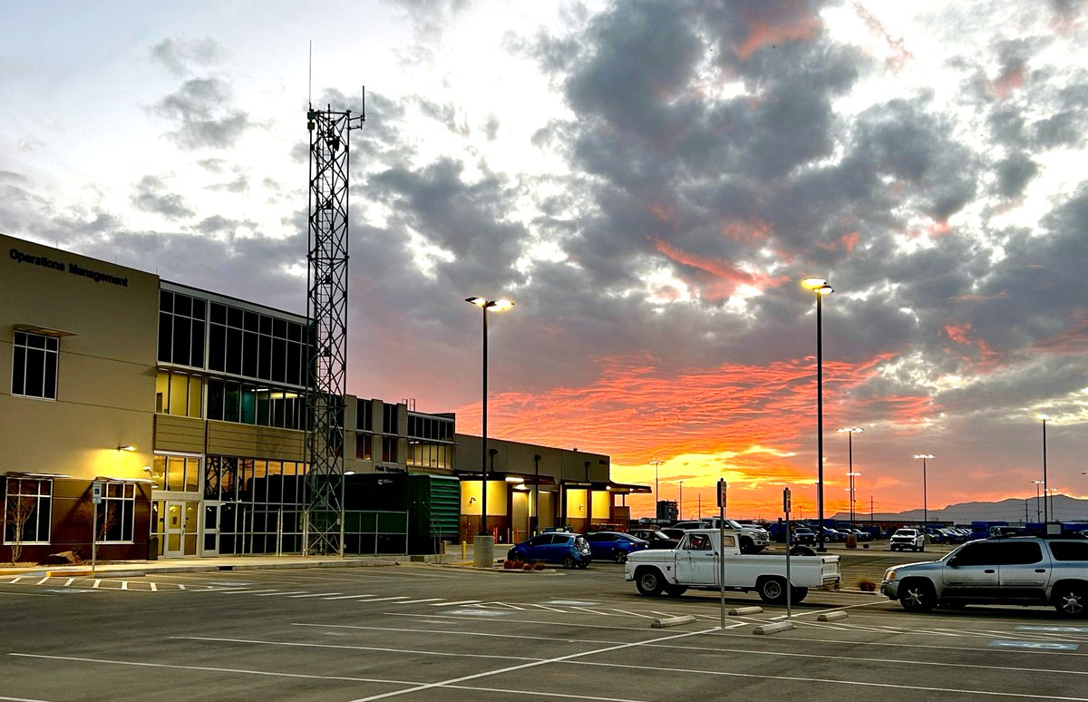 Photo of the Month was taken by EPWater's Customer Service Representative Joseph Ocampo who captured this scenic photo outside of the Customer Service/Field Operations building. The building is located near the Jonathan Rogers Water Treatment Plant.
