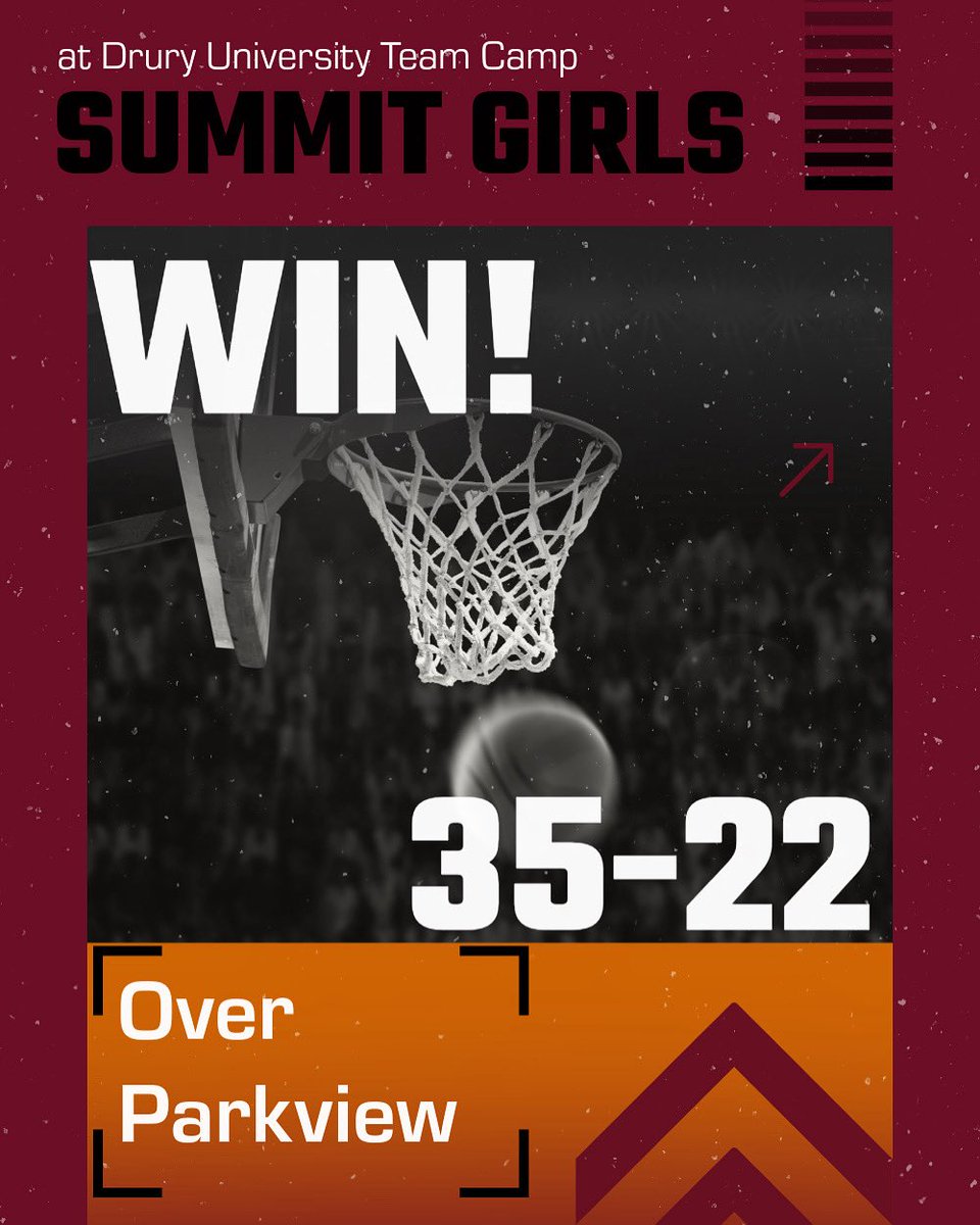 Another win for the girls at Drury University team camp today!