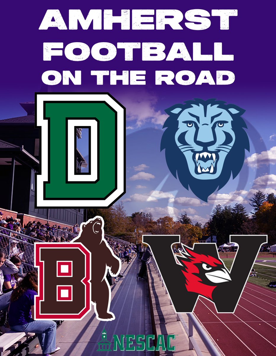 Amherst College Football (@amherstcollfb) on Twitter photo ‼️‼️ ON THE ROAD ‼️‼️
Our staff will be in attendance at these camps today!
Dartmouth
LB: <a href="/Coach_Bussard/">Luke Bussard</a>
COLUMBIA
WR: <a href="/CoachKenMaxwell/">Coach Maxwell</a>
BROWN
DL: <a href="/eaugustin1/">Eddy Augustin</a>
RB/TE: <a href="/coachgeenty/">Turner Geenty</a>
RED AND BLACK
HC: <a href="/CoachEJMills/">EJ Mills</a>
OL - <a href="/CoachMBallard/">Matt Ballard</a>
QB - <a href="/Coach_MGrove/">Malik Grove</a>
DB: <a href="/CoachYoung5/">Antonio Young</a> ‼️‼️ ON THE ROAD ‼️‼️
Our staff will be in attendance at these camps today!
Dartmouth
LB: <a href="/Coach_Bussard/">Luke Bussard</a>
COLUMBIA
WR: <a href="/CoachKenMaxwell/">Coach Maxwell</a>
BROWN
DL: <a href="/eaugustin1/">Eddy Augustin</a>
RB/TE: <a href="/coachgeenty/">Turner Geenty</a>
RED AND BLACK
HC: <a href="/CoachEJMills/">EJ Mills</a>
OL - <a href="/CoachMBallard/">Matt Ballard</a>
QB - <a href="/Coach_MGrove/">Malik Grove</a>
DB: <a href="/CoachYoung5/">Antonio Young</a>
