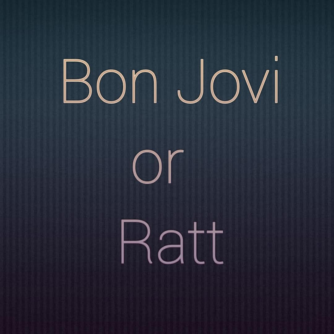Who do you like better?
<a href="/BonJovi/">Bon Jovi</a> or <a href="/RattPack/">RattPack™</a> 

And go...

Follow us!
#Heart/ #Comment/ #Retweet
#Twitter / #X
<a href="/RnRNationlive/">RockNRollNationLive</a> / @RnrliveRadio