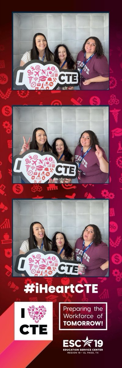 Learning and having fun at this year's Preparing the Workforce of Tomorrow CTE Conference. #iHeartCTE #WeR19 <a href="/CTE_EPISD/">CTE_EPISD</a>