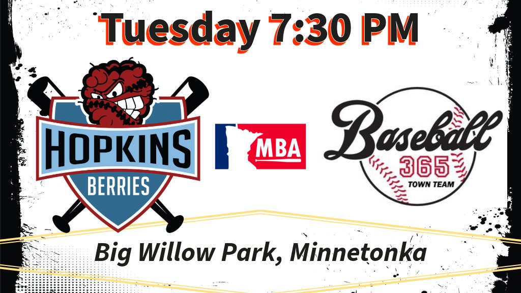 Hopkins Berries (@hopkinsberries) on Twitter photo Hopkins Berries game night at Big Willow 🆚 <a href="/Baseball365Team/">Eden Prairie Baseball 365 Team</a>
minnesotabaseballassociation.org/teams/hopkins-… Hopkins Berries game night at Big Willow 🆚 <a href="/Baseball365Team/">Eden Prairie Baseball 365 Team</a>
minnesotabaseballassociation.org/teams/hopkins-…