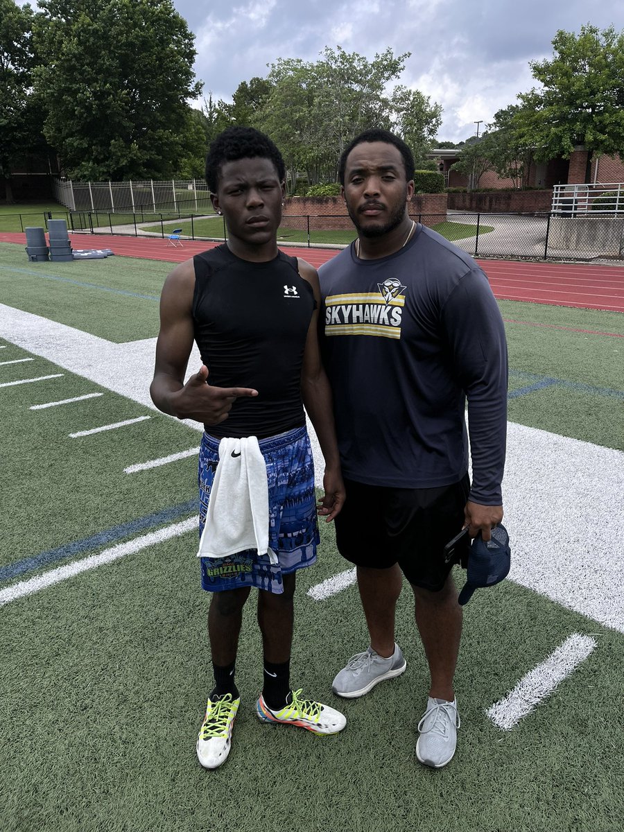 I am Truly blessed to thank <a href="/UTM_FOOTBALL/">UT Martin Football</a> For allowing me to put in some great work at their camp tdy #Skyhawks #AGTG 
<a href="/Coach_Mont_/">Randal Montgomery, Ed. S.</a> 
<a href="/QBHitList/">QBHitList.com</a> 
<a href="/RebelsFBRec/">Ole Miss Football Recruiting</a> 
<a href="/MSRecruiting_/">Mississippi Recruiting</a> 
<a href="/NCEC_Recruiting/">NPA</a>