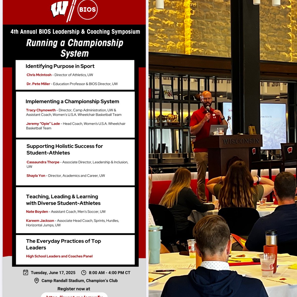 If you want to grow as a leader and as a coach I highly recommend attending this in the summer of 2026.  Always different topics.  Will help coaches, administrators, athletic directors and educators at all levels.