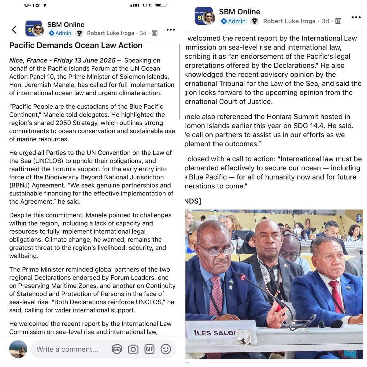 Fully support your call Hon. PM. 🇸🇧