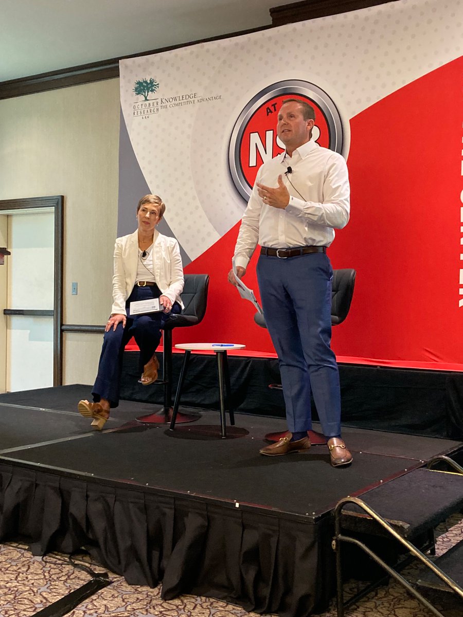 Jenny Martin of #Futura Title and Escrow, and Bart Shaw of #Knox-Title, are speaking about the topic of “Engaging Partners: Fresh Approaches for Lasting Relationships” in the Westmoreland ballroom in the Westin Pittsburgh. #NS32025