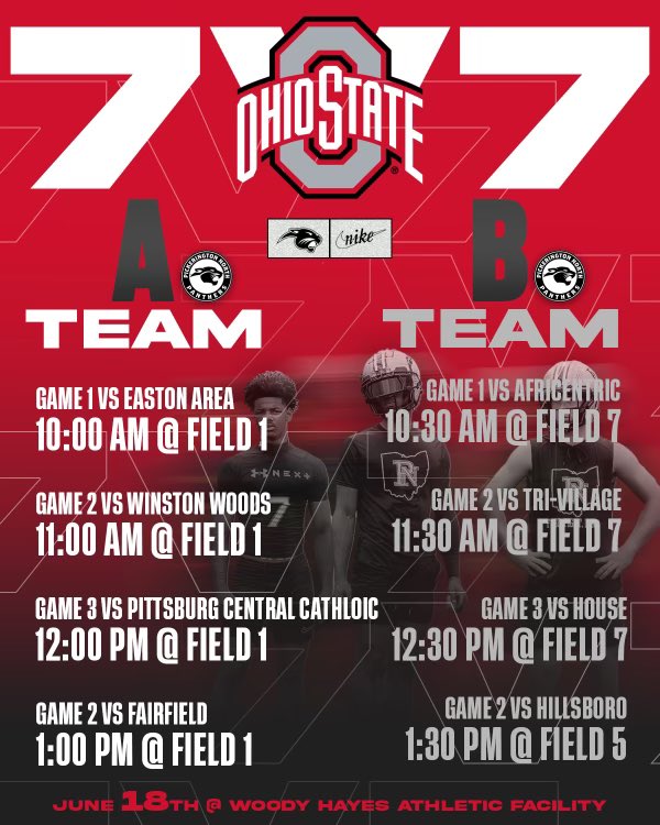 Schedule for OSU tomorrow #WeArePN