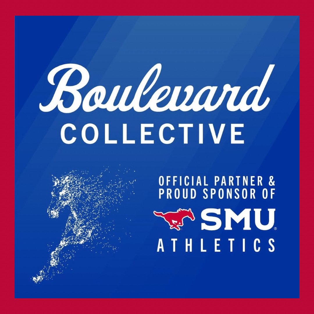 jeffrey_mbaa's tweet image. BIG THANKS to boulevardcollective.com PROUD TO RUN WITH THE MUSTANGS!
@TheBoulevardNIL @SMUFB