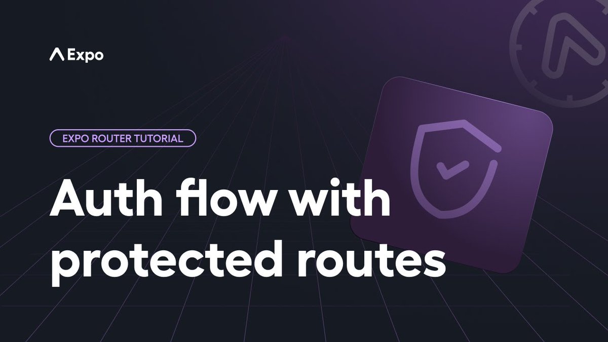 expo's tweet image. 🆕Expo Router’s new protected routes offer a cleaner, more declarative way to manage access in your navigation structure. By using `Stack.Protected` and `Tabs.Protected` directly in your layout files, you can:
◆ Define auth flows clearly and predictably
◆ Avoid imperative…