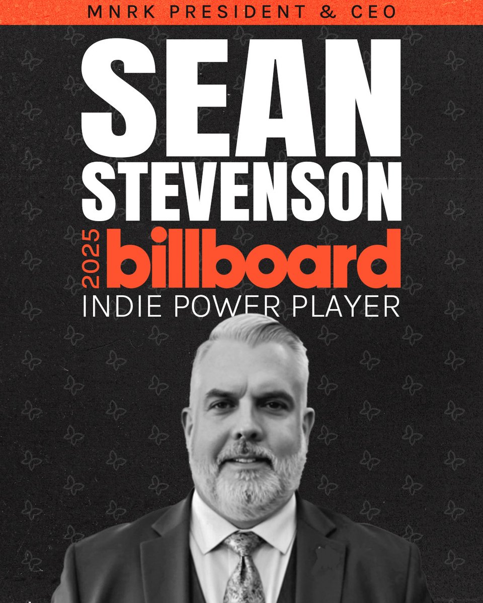 Check out Sean Stevenson in <a href="/billboard/">billboard</a>'s 2025 Indie Power Players list! 🔥🤘