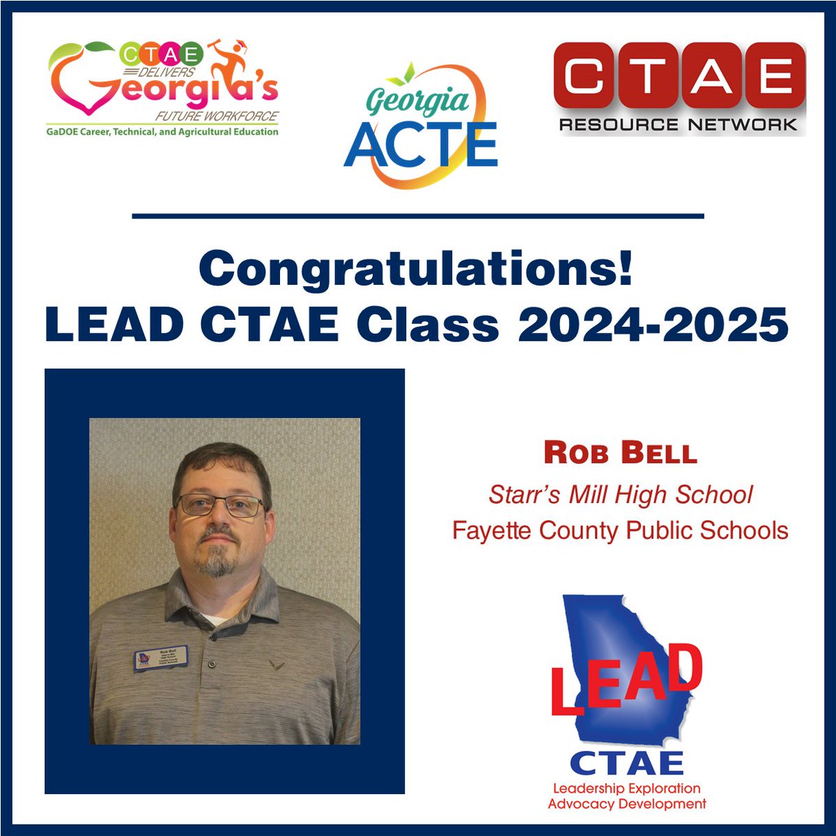 🎉 Congrats to the LEAD CTAE Class of 2024–2025! These CTAE pros are growing as leaders, advocates &amp; champions for Georgia’s future workforce. 💼📚We’re proud of your commitment! #LEADCTAE #CTAEDelivers