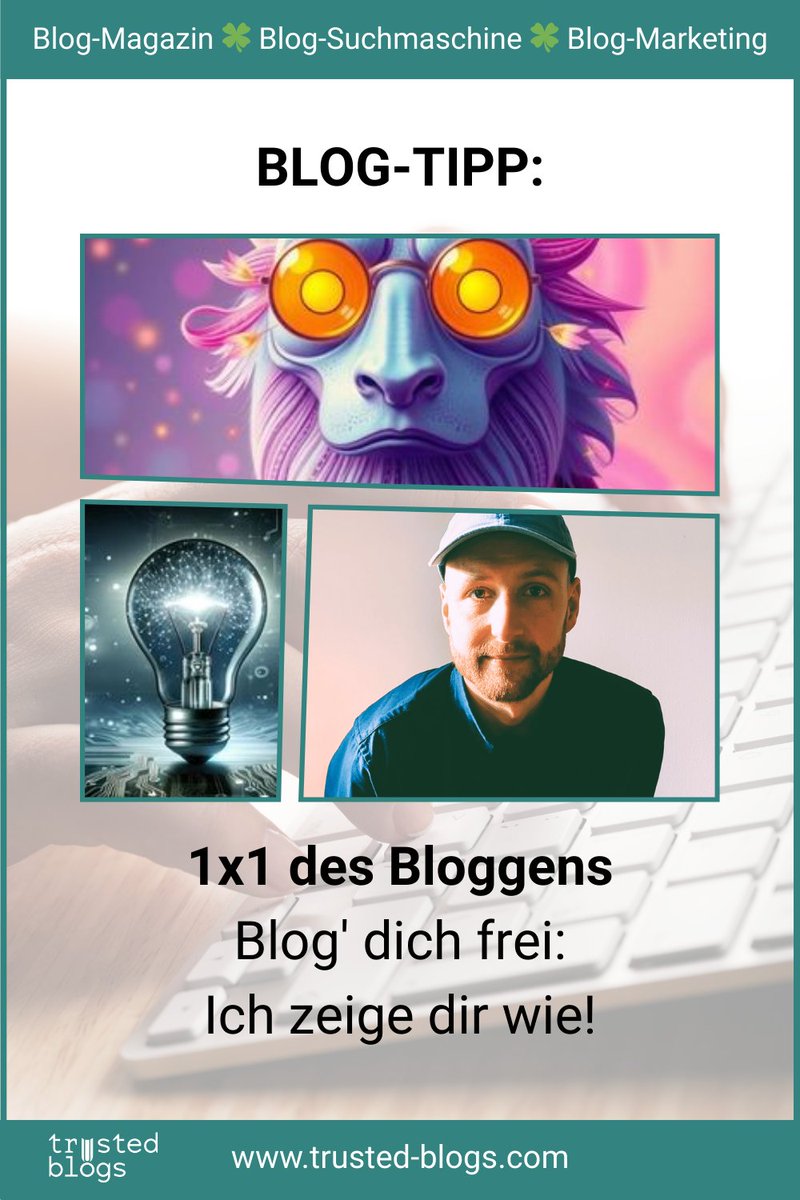 trustedblogs's tweet image. Du hast was zu sagen – zeig’s der Welt! Fabian Sigg zeigt dir, wie einfach es geht.

👉 trusted-blogs.com/magazin/blog/k…

#Blogtipp #Bloggen #Blogging

Wir lieben Blogs! ❤️
