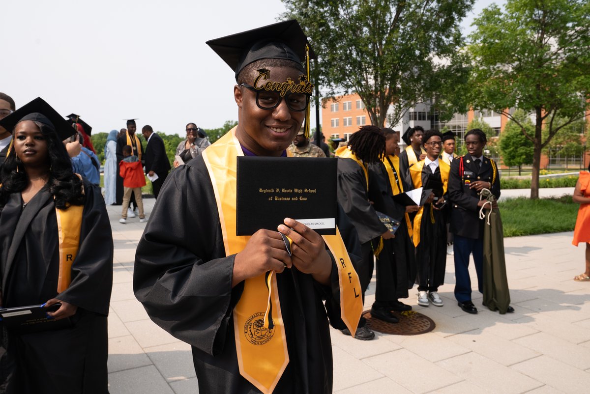 Happy summer to our 2025 graduates. No matter where your journey takes you -- college, career, or more, we're extremely proud of you. 
 
There's still time to share your own note for your graduate (or all the graduates) on our website: baltimorecityschools.org/page/congrats-…