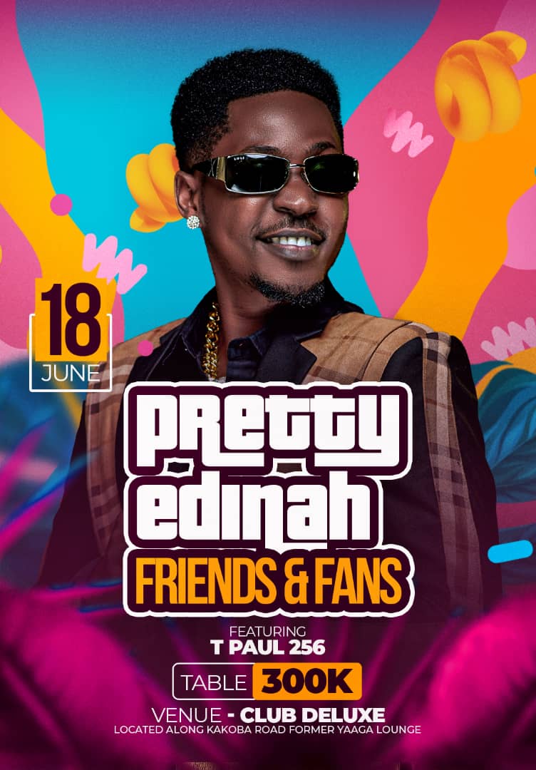 Again and again 
For THE LOVE OF THE GAME, she deserves a celebration.  This Wednesday.  We a in for Ediinah fans and friends at deluxe lounge. 
Lots of performers blessing the party. Just getting yo dancing shoes ready,we light u up
The day is tomorrow 🔥🔥#prettyedinah