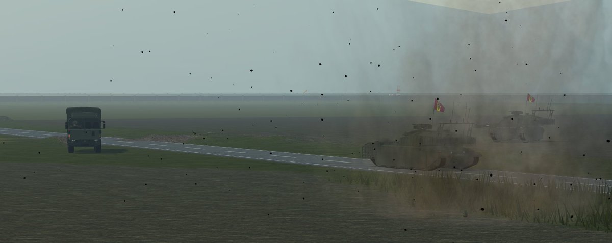 ForcesNewsRX's tweet image. The King’s Royal Hussars conducted convoy operations in Polovia, where multiple insurgents attempted to attack the convoy. All threats were neutralised.