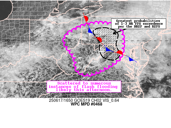 This is the area we are watching especially in Indiana and Westmoreland counties through the afternoon.  DO NOT DRIVE THROUGH A FLOODED ROADWAY.