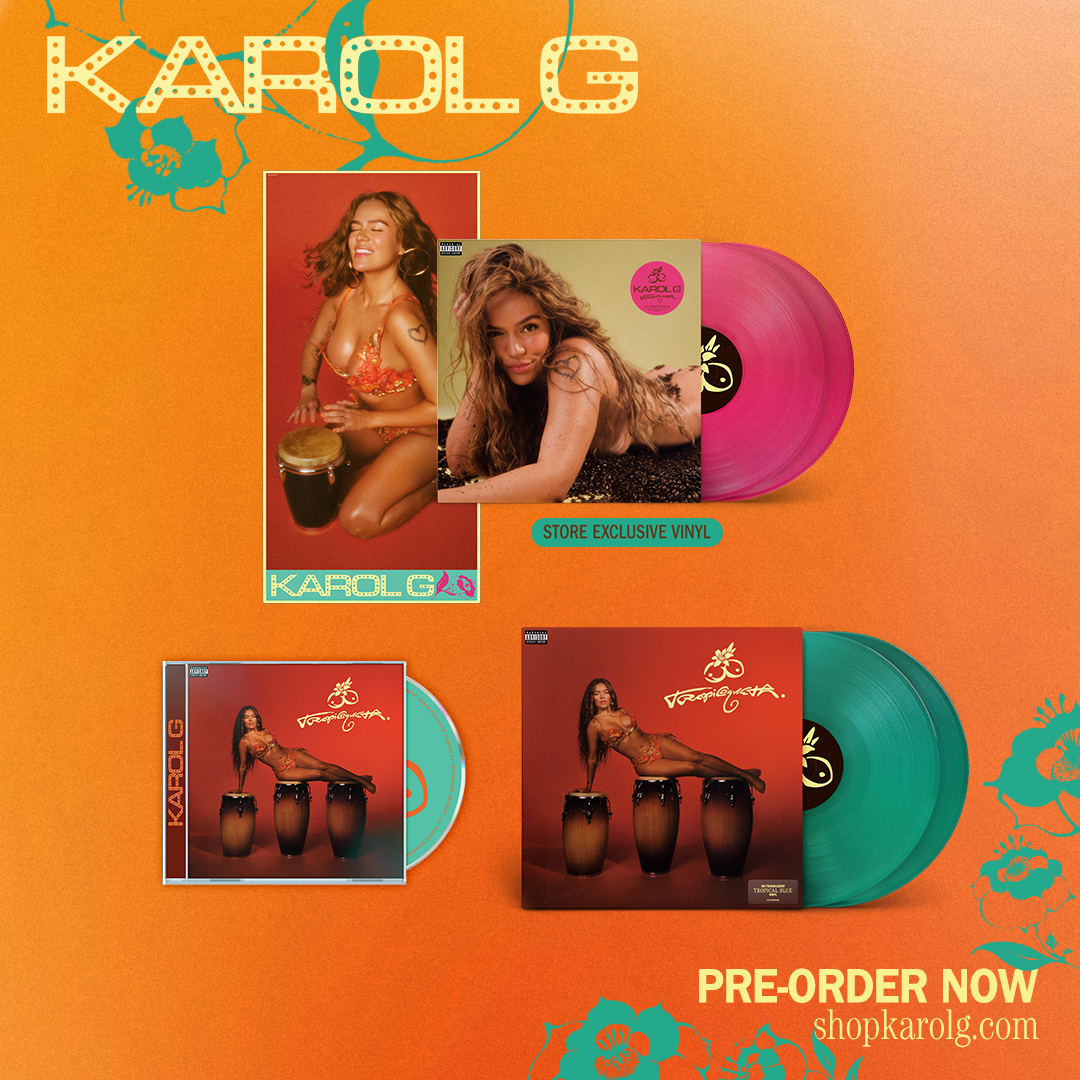 La era TROPICOQUETA🪇 empezó como debe ser con fuegooo🧡🔥. Pre-ordena ya los productos de #KarolG en universalmusicstore.co.cr antes de que se agoten 💿✨

Adquiérelos aquí:
umg.lnk.to/KarolGStoreTP/…