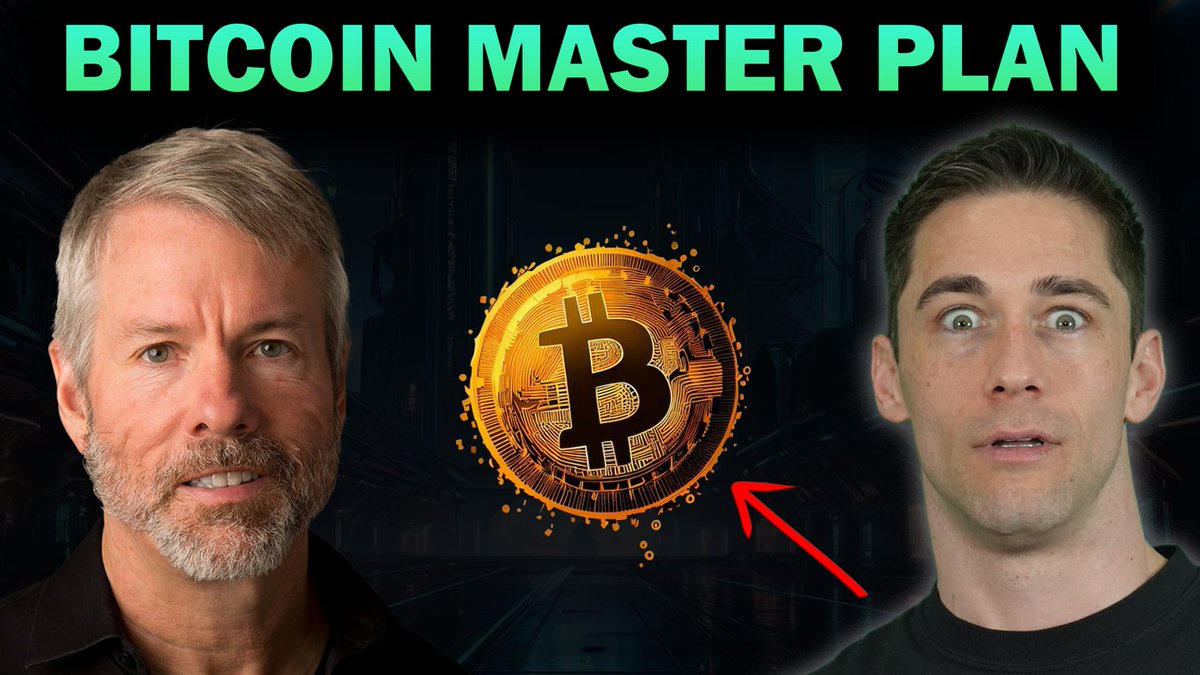Michael Saylor Reveals His Bitcoin $BTC Master Plan

👉 FULL VIDEO HERE: youtube.com/watch?v=2A3vBZ…

This will be a blueprint for institutions worldwide to buy $BTC