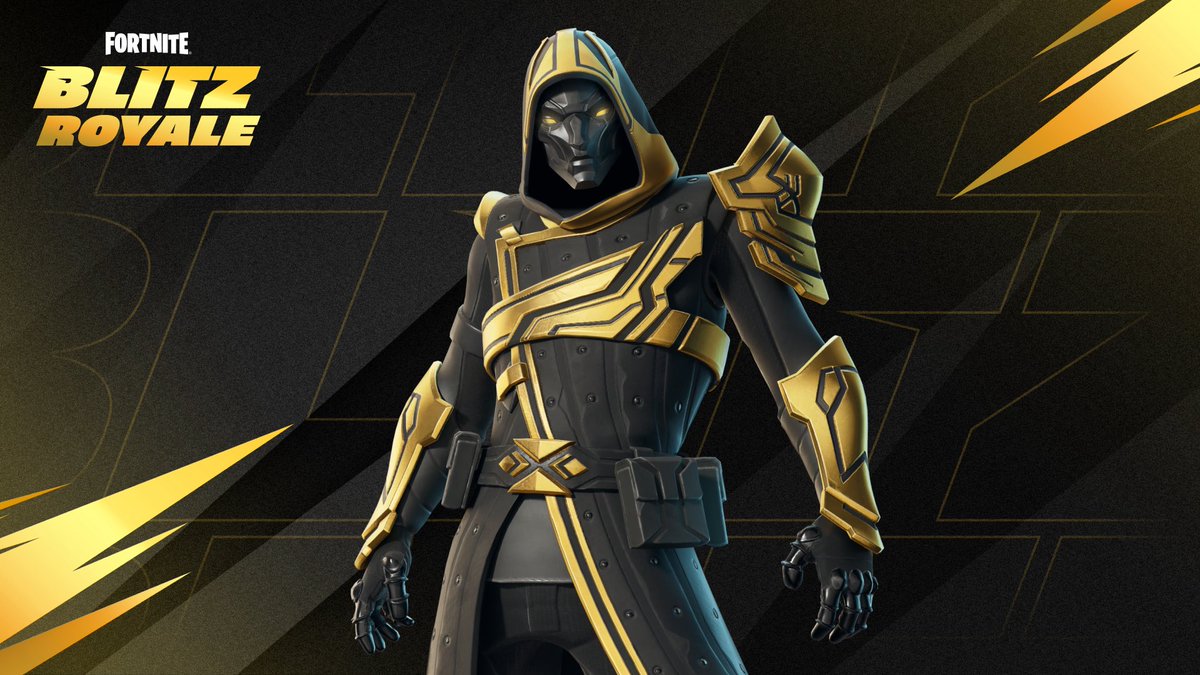 FREE SKIN ANNOUNCED 🔥

Earn 15 Account Levels in Fortnite or be in the top 10 players in 20 different Blitz Royale matches to unlock the Blitz Knight Outfit