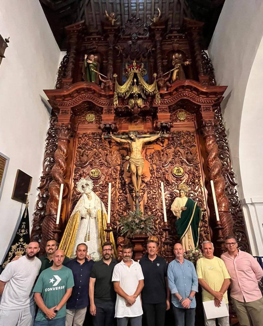 bandagranpoder's tweet image. ⚓️COMUNICADO OFICIAL⚓️
Nuestra formación ha llegado a un acuerdo con la Hermandad Cristo de la Vera+Cruz de Mairena del Alcor - Sevilla , para la tarde noche del proximo Viernes Santo de 2026

Agradecer  a la hermandad la confianza depositada en nuestra formación