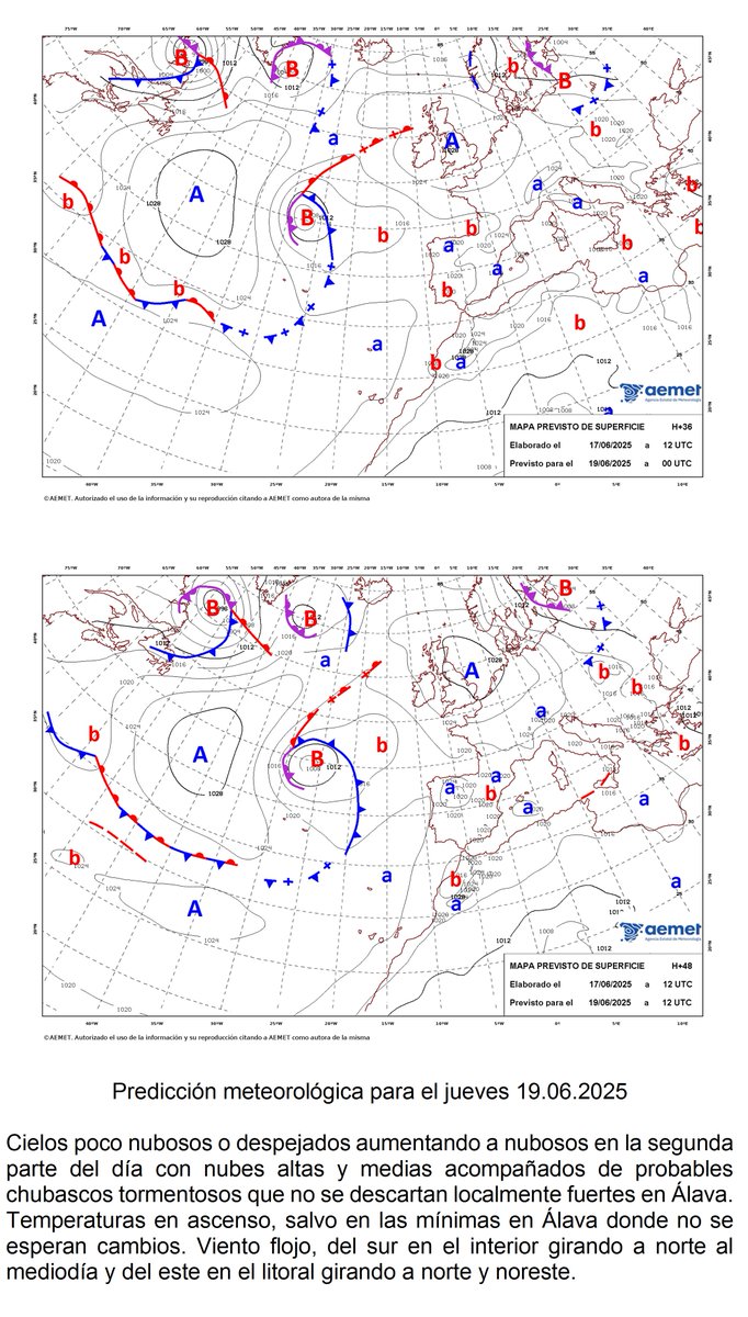 AEMET_País Vasco (@aemet_paisvasco) on Twitter photo 