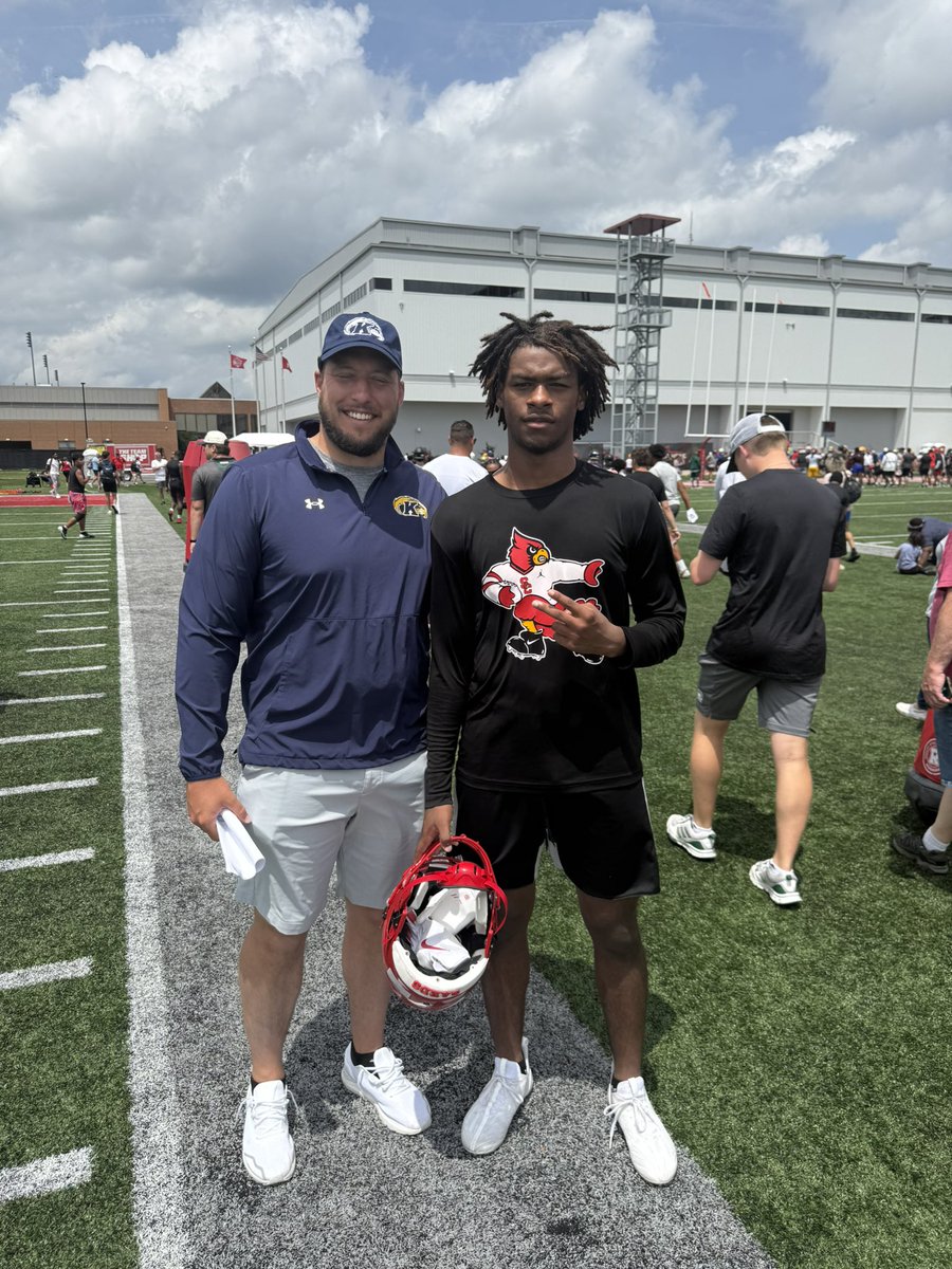 Jermaine (Ju Ju) Harmon jr (@jujuharmonjr) on Twitter photo After a great camp and conversation with <a href="/CoachSnyder45/">Kevin Snyder</a> I’m bless to receive my 6th D1 Offer from <a href="/KentStFootball/">Kent State Football</a>!!
<a href="/AllenTrieu/">Allen Trieu</a> <a href="/LippertScouting/">Ryan Lippert</a> <a href="/RowlandRIVALS/">Justin Rowland</a> <a href="/RivalsFriedman/">Adam Friedman</a> <a href="/SWiltfong_/">Steve Wiltfong</a> <a href="/cards_football/">Coach McKee</a> <a href="/ScottCoSports/">ScottCountySports</a> <a href="/JermaineDHarmon/">Coach Harmon</a> <a href="/CoachBowlin1/">Mike Bowlin</a> <a href="/_claymckee7/">Coach Clay</a> <a href="/vaughtsviews/">Vaughts' Views</a> After a great camp and conversation with <a href="/CoachSnyder45/">Kevin Snyder</a> I’m bless to receive my 6th D1 Offer from <a href="/KentStFootball/">Kent State Football</a>!!
<a href="/AllenTrieu/">Allen Trieu</a> <a href="/LippertScouting/">Ryan Lippert</a> <a href="/RowlandRIVALS/">Justin Rowland</a> <a href="/RivalsFriedman/">Adam Friedman</a> <a href="/SWiltfong_/">Steve Wiltfong</a> <a href="/cards_football/">Coach McKee</a> <a href="/ScottCoSports/">ScottCountySports</a> <a href="/JermaineDHarmon/">Coach Harmon</a> <a href="/CoachBowlin1/">Mike Bowlin</a> <a href="/_claymckee7/">Coach Clay</a> <a href="/vaughtsviews/">Vaughts' Views</a>