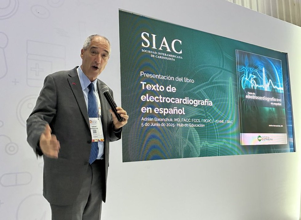 RCP TOUR ESPAÑA (@canariasrcptour) on Twitter photo Prof. Adrián Baranchuk, sin lugar a dudas, la iniciativa de la <a href="/SIAC_cardio/">SIAC</a> colocará #LATAM en la élite mundial de la lucha contra la Muerte Súbita Cardíaca
Enhorabuena !!!
Dr Jara
Director Médico
#rcptourperu
<a href="/adribaran/">Adrian Baranchuk MD FACC FRCPC FCCS FSIAC</a>
<a href="/ManlioMarquez/">Manlio Márquez Murillo</a>
<a href="/AnaGMuneraE/">Ana G. Múnera Echeverri</a>
<a href="/Risantilopezcar/">Ricardo Lopez Santi</a>
<a href="/JJuarezLl/">Jorge Juarez</a>
_ Prof. Adrián Baranchuk, sin lugar a dudas, la iniciativa de la <a href="/SIAC_cardio/">SIAC</a> colocará #LATAM en la élite mundial de la lucha contra la Muerte Súbita Cardíaca
Enhorabuena !!!
Dr Jara
Director Médico
#rcptourperu
<a href="/adribaran/">Adrian Baranchuk MD FACC FRCPC FCCS FSIAC</a>
<a href="/ManlioMarquez/">Manlio Márquez Murillo</a>
<a href="/AnaGMuneraE/">Ana G. Múnera Echeverri</a>
<a href="/Risantilopezcar/">Ricardo Lopez Santi</a>
<a href="/JJuarezLl/">Jorge Juarez</a>
_