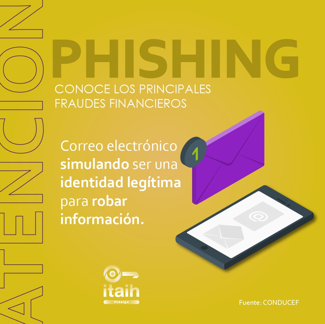 Un ataque de #Phishing tiene como objetivo engañar al destinatario para que realice la acción deseada por el atacante, como revelar información financiera, credenciales de acceso al sistema u otra información sensible.