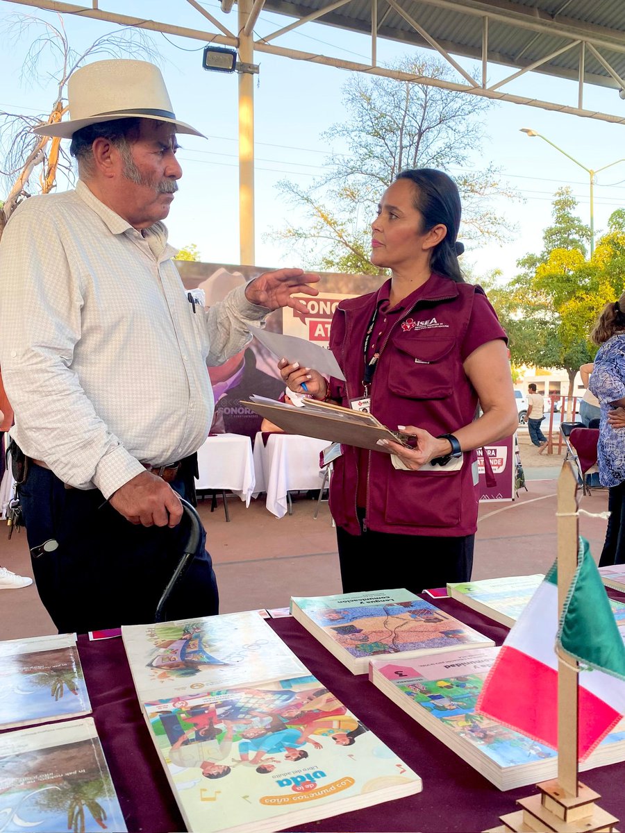 🟠 ¡Esta semana, #Sonora Atiende!, aprovecha los servicios gratuitos que tenemos para ti.
🗓️ martes 17 de junio.
⏱️ 6:00 p.m. a 7:30 p.m.
📍 PARQUE CIRCUNVALACIÓN COLOSO
Recuerda los servicios del ISEA: educación básica gratuita y preparatoria, todos en modalidad abierta.