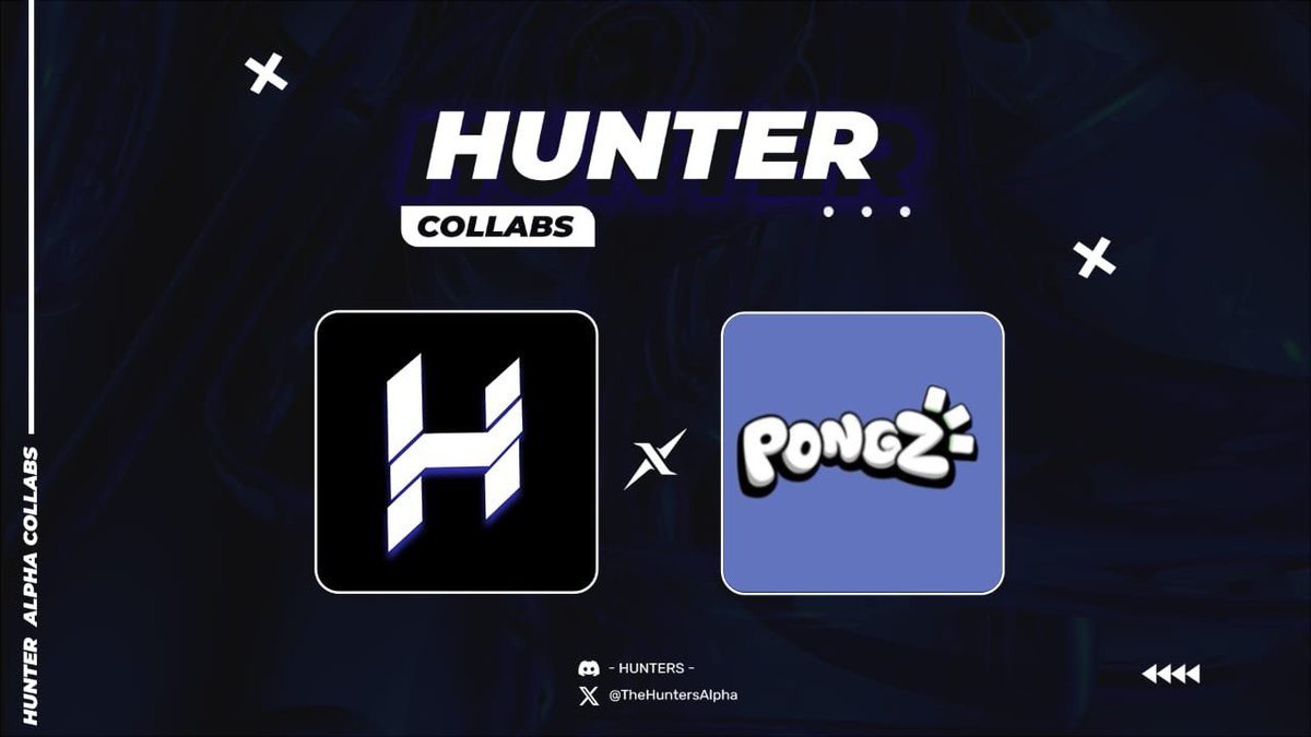 TheHuntersAlpha's tweet image. HUNTERS are thrilled to announce the collaborating with @Pongz_io
🎁 Giveaways Live In Discord!
