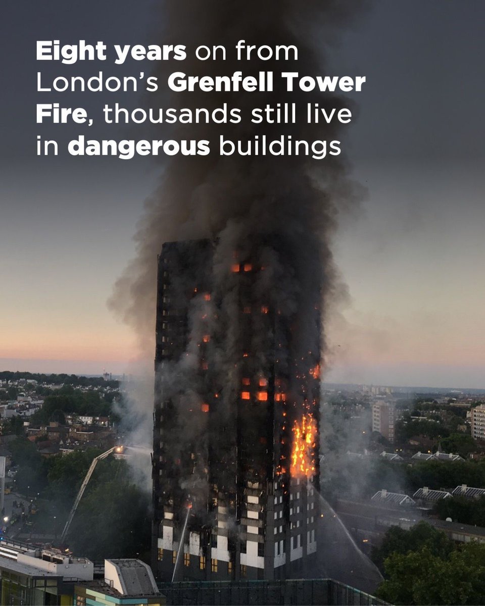 Eight years on from London's Grenfell Tower fire, thousands are still going to bed in dangerous buildings, unable to get them remediated because of disputes between landlords, freeholders and building owners over who should foot the bill. 

In one of the hardest videos we have