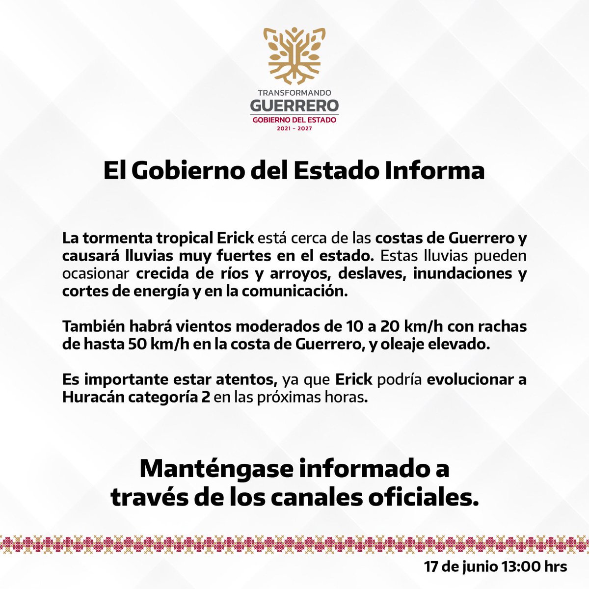 ⚠️ INFORMACIÓN IMPORTANTE ⚠️