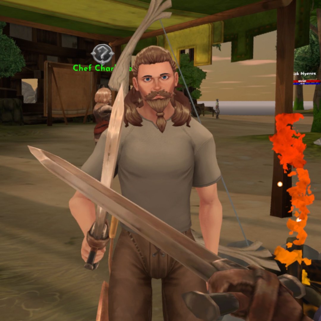 "Choose your next words carefully, traveler!"