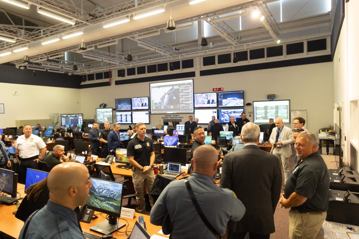 Governor Phil Murphy (@govmurphy) on Twitter photo Dropped by the <a href="/FIFACWC/">FIFA Club World Cup</a> Command Center today to monitor security and logistical operations for the tournament at <a href="/MetLifeStadium/">MetLife Stadium</a>.
We are thrilled to welcome soccer fans from across the globe to the Garden State and committed to delivering a world-class experience for all. Dropped by the <a href="/FIFACWC/">FIFA Club World Cup</a> Command Center today to monitor security and logistical operations for the tournament at <a href="/MetLifeStadium/">MetLife Stadium</a>.
We are thrilled to welcome soccer fans from across the globe to the Garden State and committed to delivering a world-class experience for all.