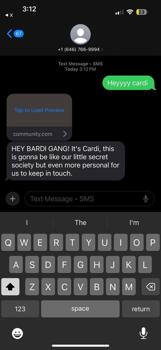 Megangoodknees's tweet image. Yall better text that number 🥰😛 #cb2 #cardib