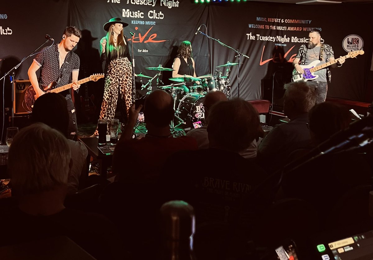 Band of The Year at the Club of The Year!  Yes Brave Rival are raising the roof at The Tuesday Night Music Club - no surprise it’s sold out, this is a bit special!