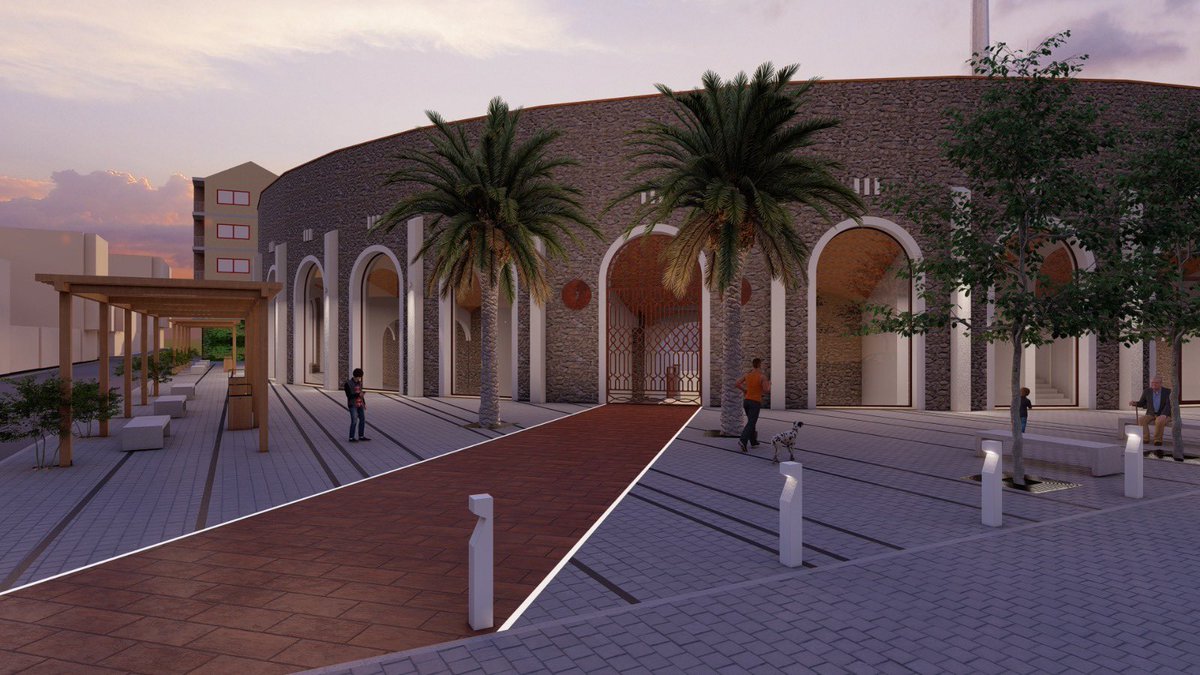 🏗️ Las obras de remodelación y puesta en valor de la Plaza de Toros comenzarán el próximo lunes

#Elda #EspacioPúblico