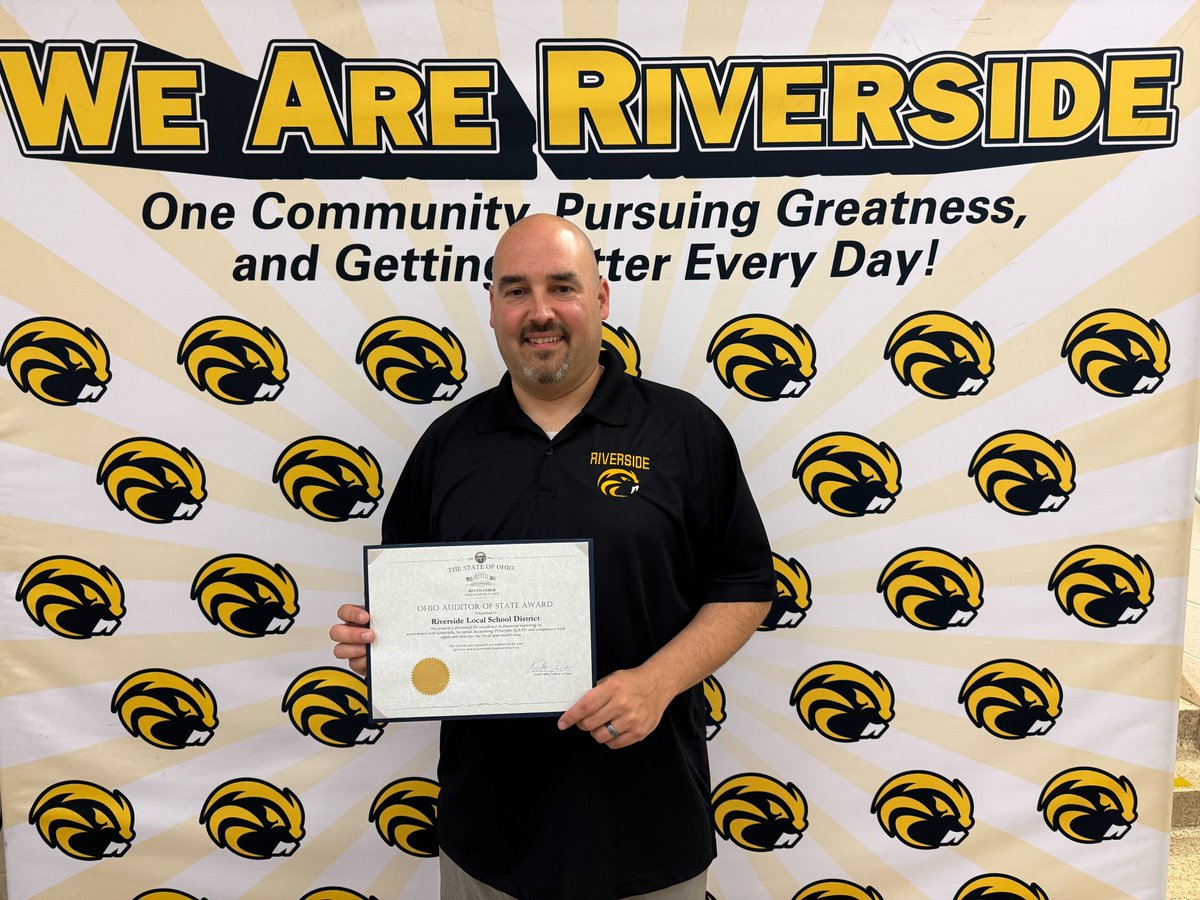 For the 10th straight year, the District has been awarded the Auditor of State Award for its clean audit report.

In addition, the District has also received the Auditor of State’s Star Rating System for monitoring transparency in government.

More info: riversidelocalschools.com/protected/Arti…